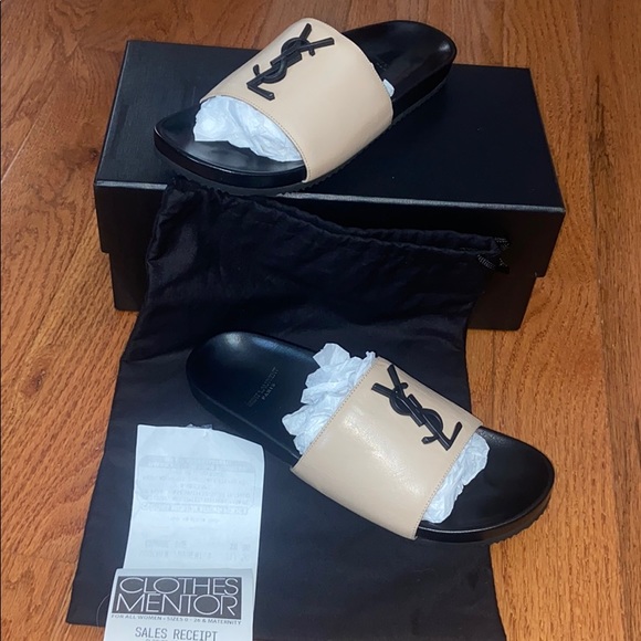 Saint Laurent Shoes - Saint Laurent slides